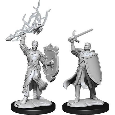 D&D Nolzur's Marvelous Miniatures: Half-Elf Paladin Male - Unpainted