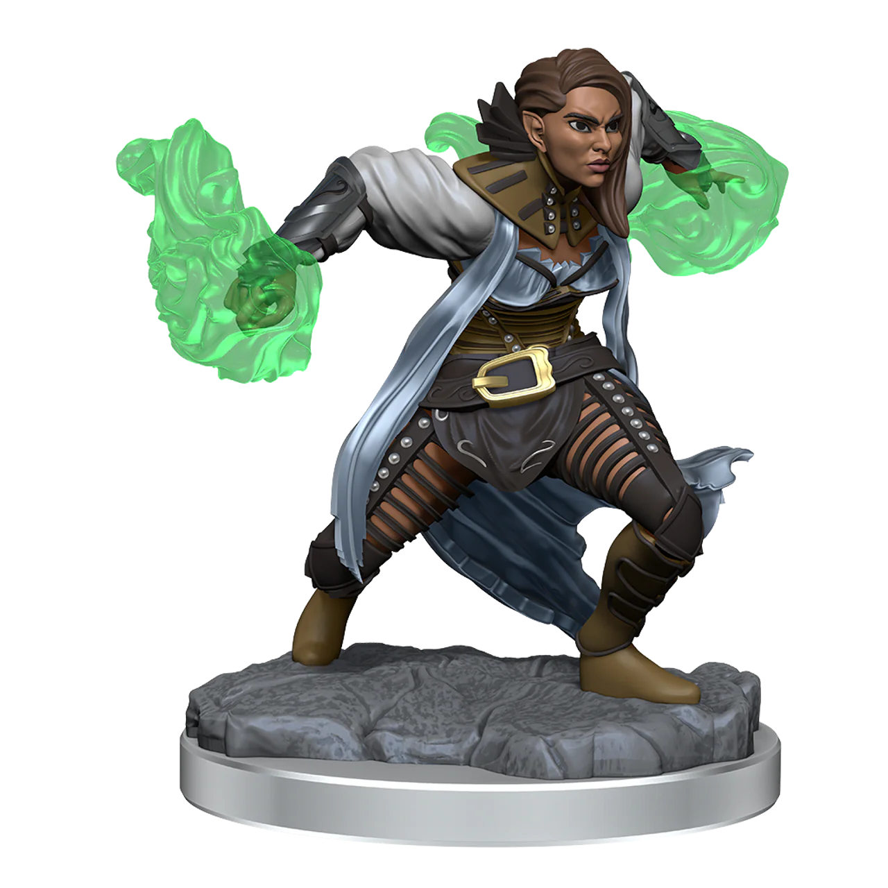 D&D Nolzur's Marvelous Miniatures: Half-Elf Warlock - Unpainted - Image 3