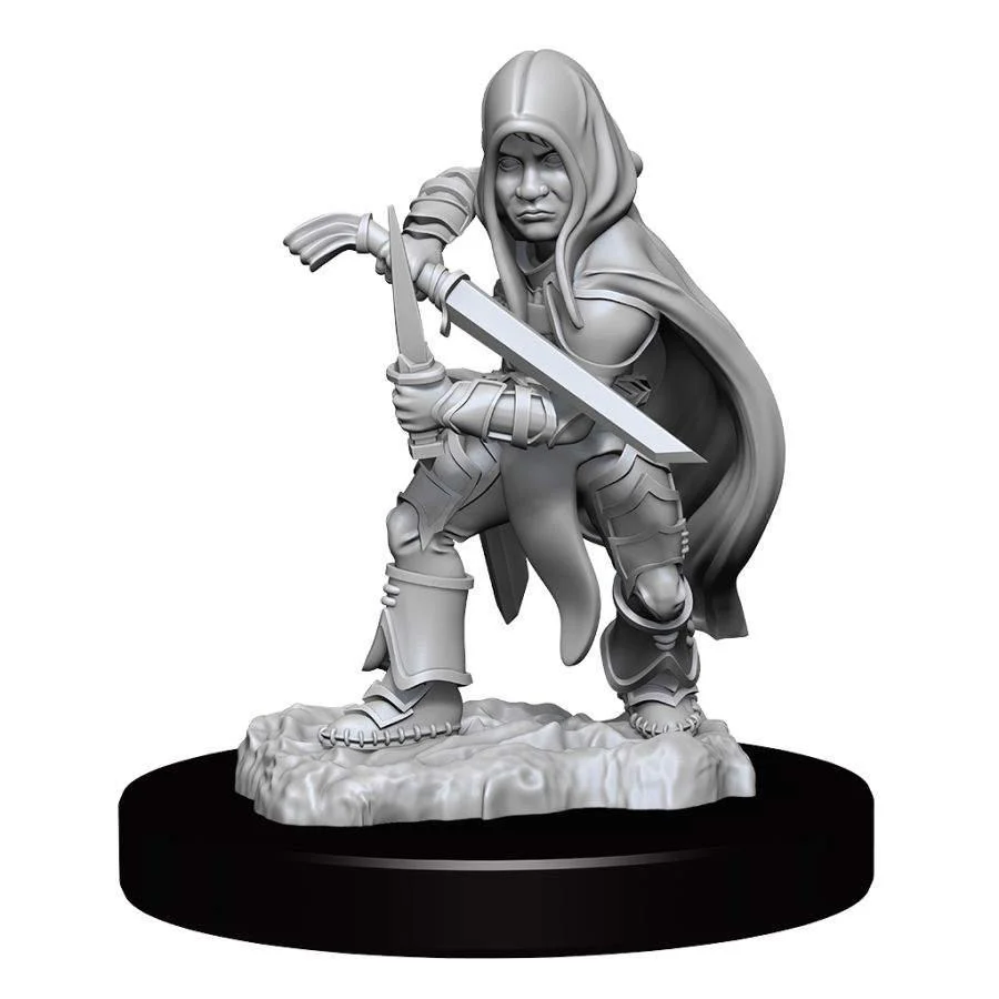 D&D Nolzur's Marvelous Miniatures: Halfling Rogue Male W13 - Unpainted
