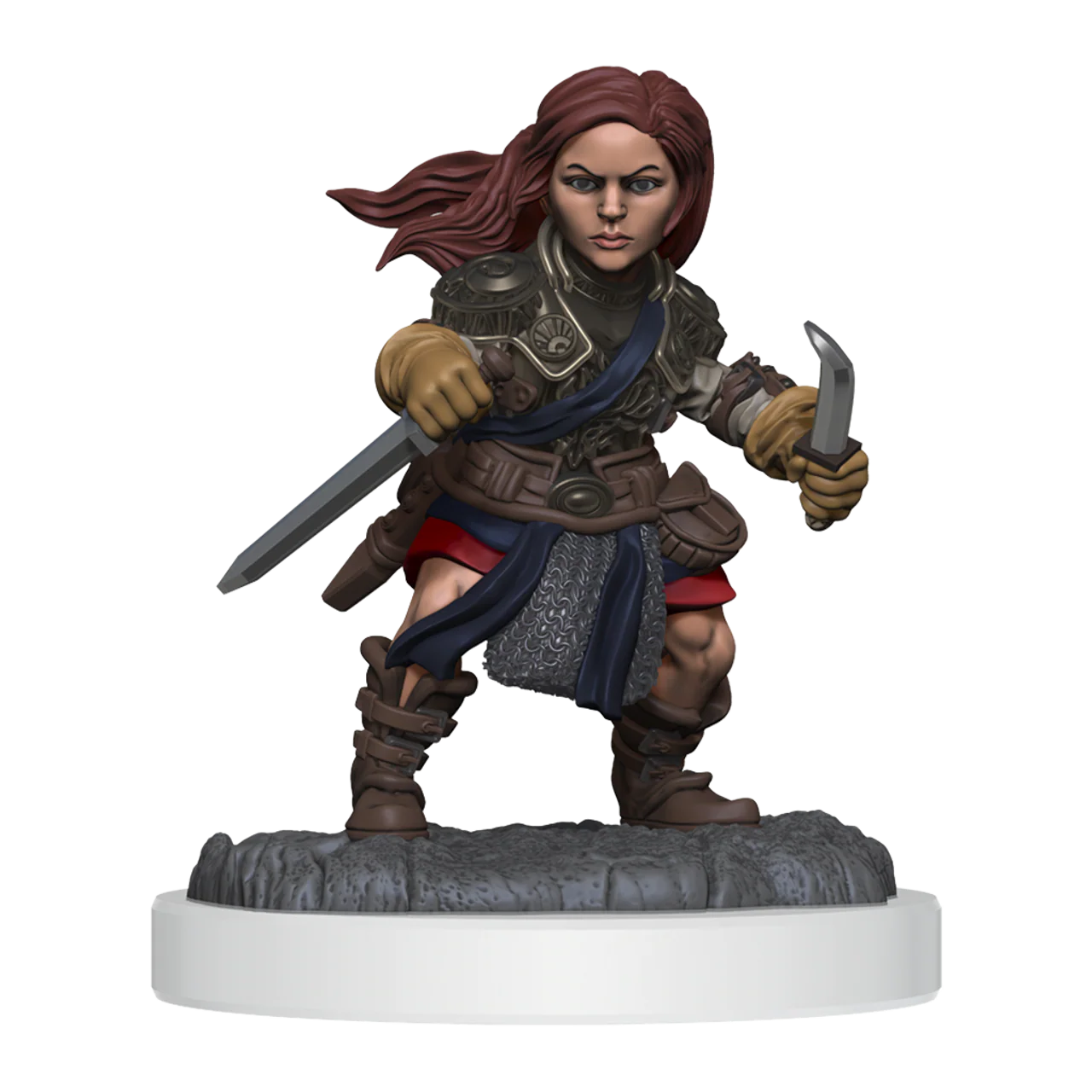 D&D Nolzur's Marvelous Miniatures: Halfling Rogue Female - Unpainted - Image 3