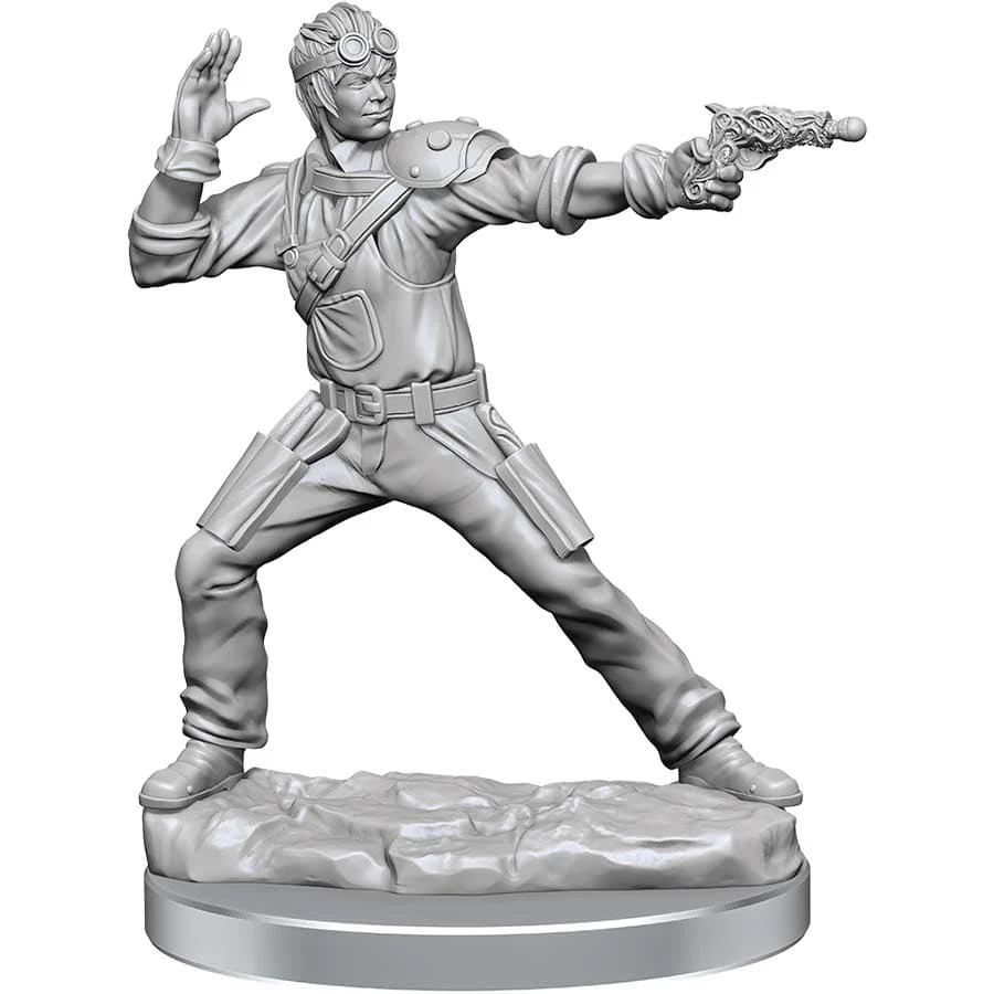 D&D Nolzur's Marvelous Miniatures: Human Artificer & Human Apprentice - Unpainted - Image 2