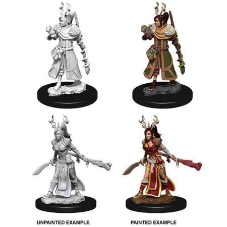 D&D Nolzur's Marvelous Miniatures: Human Druid Female W9 - Unpainted