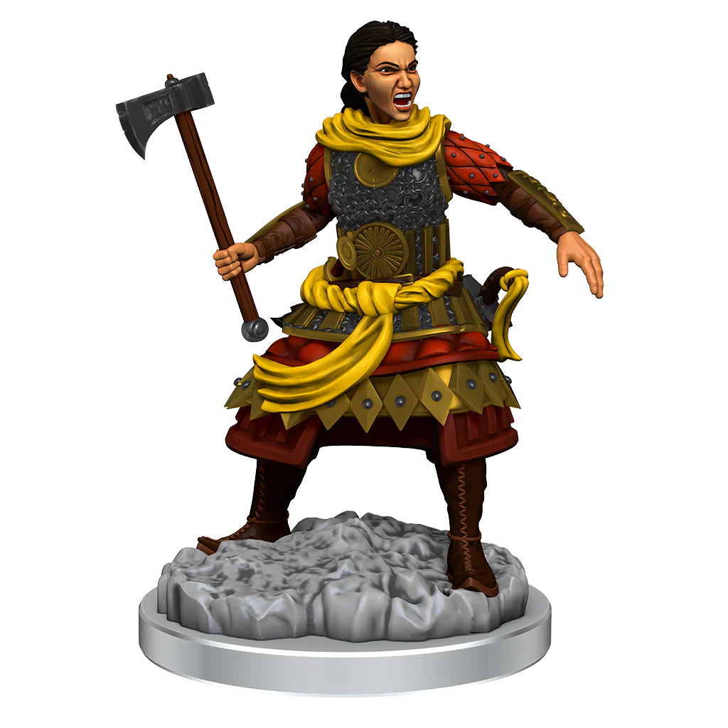 D&D Nolzur's Marvelous Miniatures: Human Fighters W21 - Unpainted - Image 2