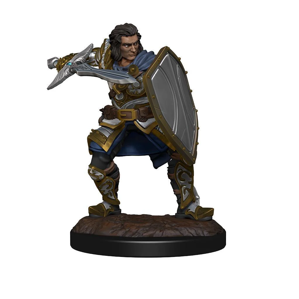 D&D Nolzur's Marvelous Miniatures: Human Paladin Male - Unpainted - Image 2