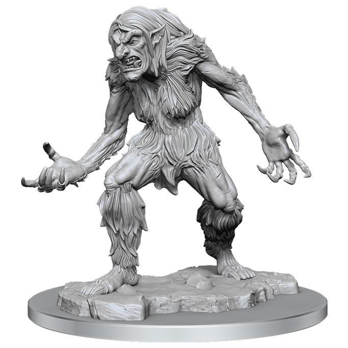 D&D Nolzur's Marvelous Miniatures: Ice Troll Female - Unpainted