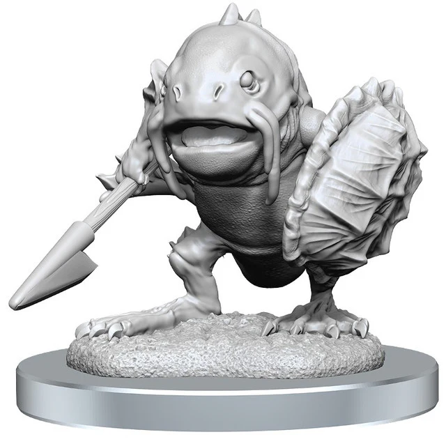 D&D Nolzur's Marvelous Miniatures: Locathah & Seal - Unpainted - Image 2
