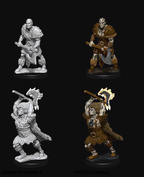 D&D Nolzur's Marvelous Miniatures: Goliath Barbarian Male - Unpainted