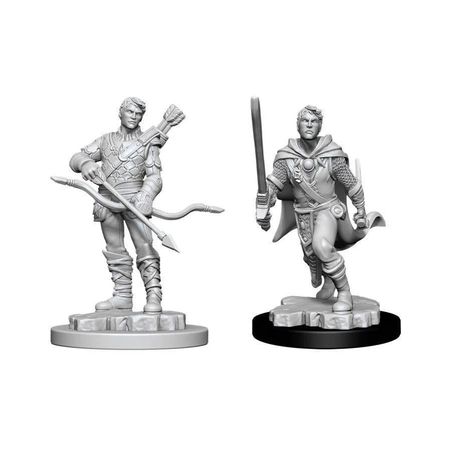 D&D Nolzur's Marvelous Miniatures: Human Ranger Male W11 - Unpainted