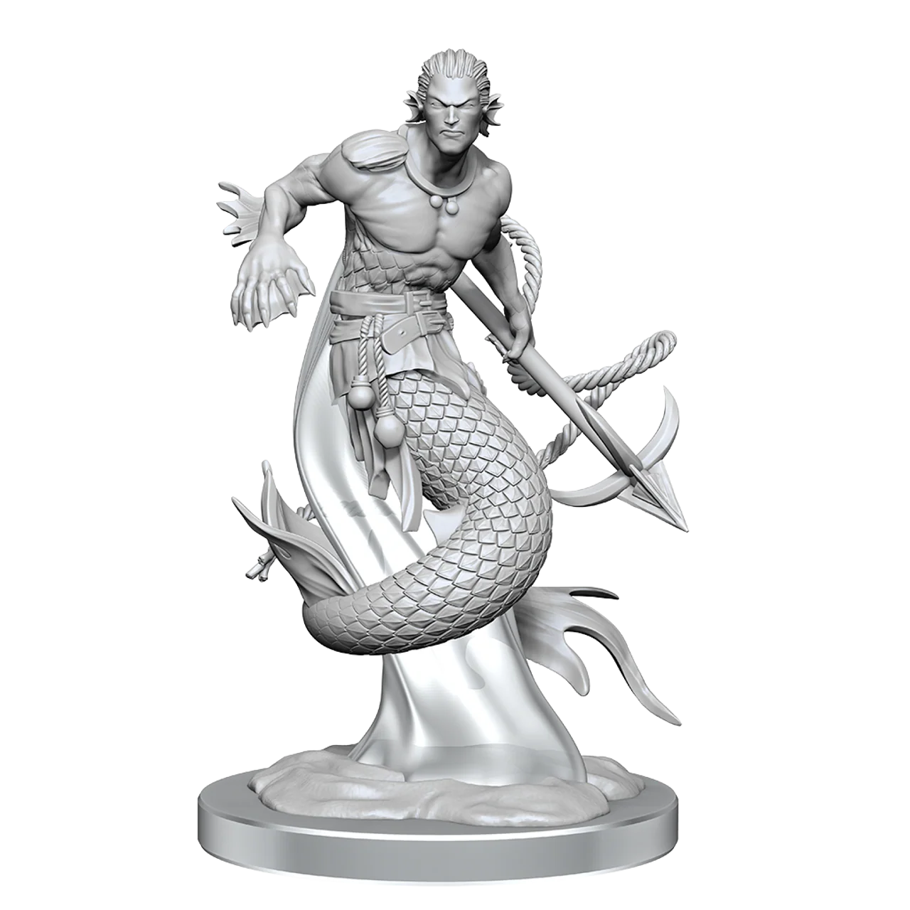 D&D Nolzur's Marvelous Miniatures: Merfolk - Unpainted - Image 4