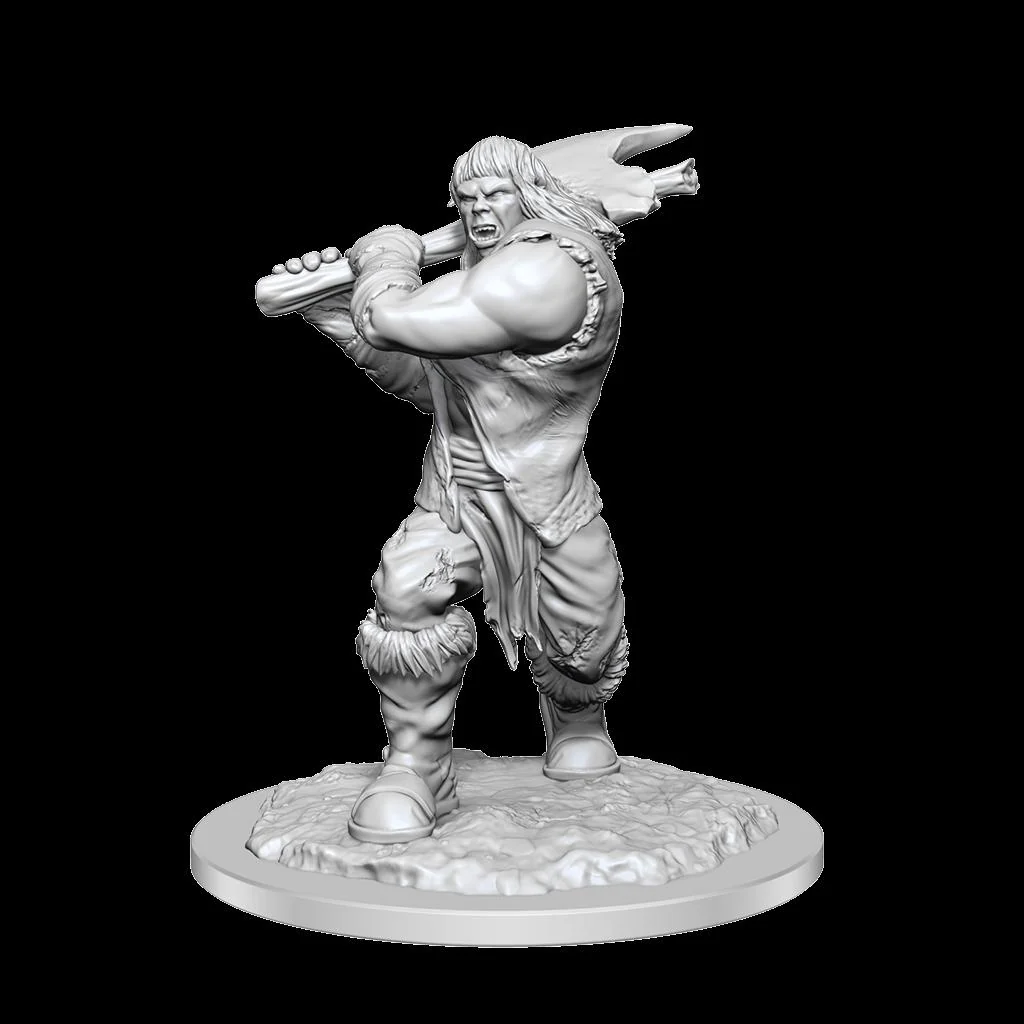 D&D Nolzur's Marvelous Miniatures: Ogre Female - Unpainted - Image 2