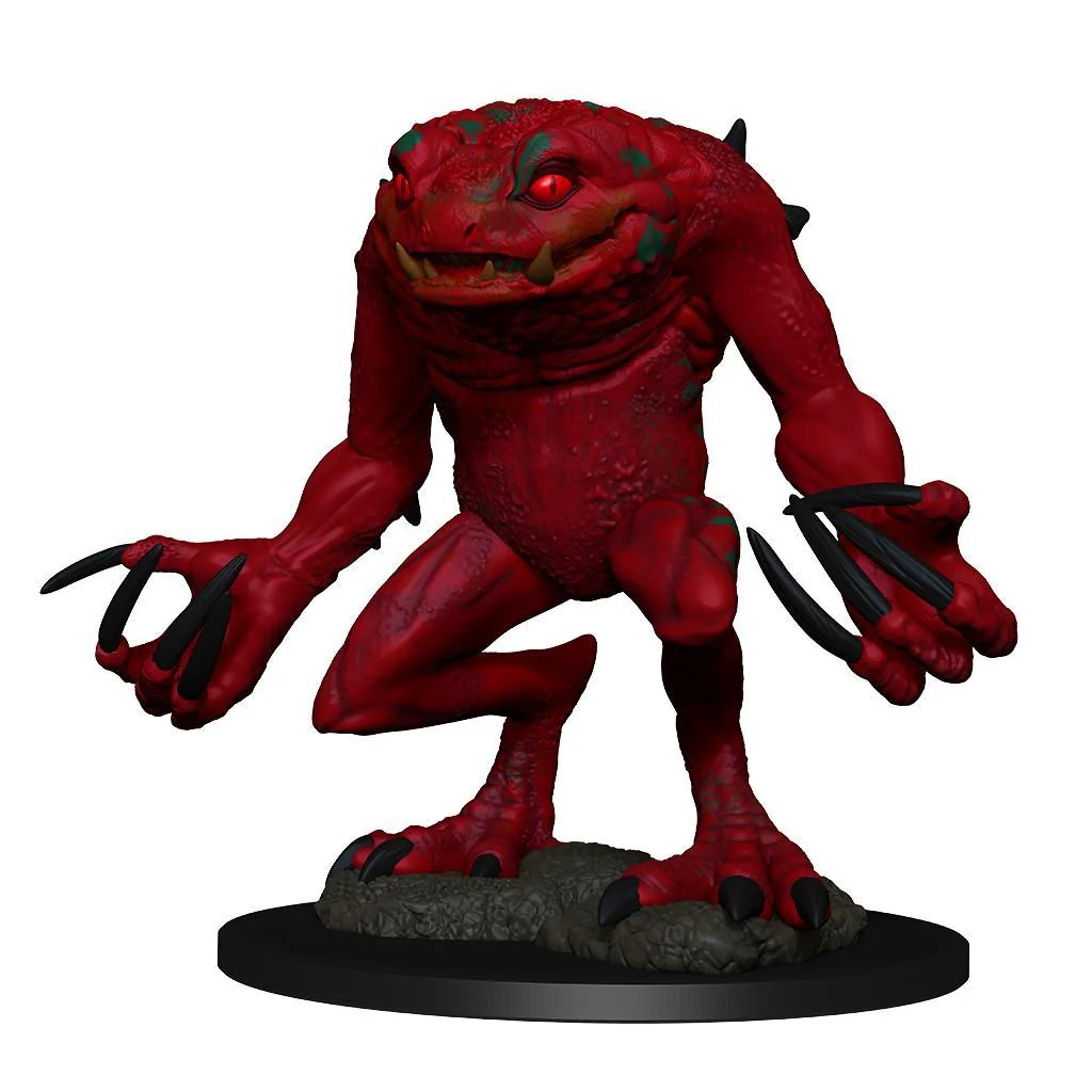D&D Nolzur's Marvelous Miniatures: Red Slaad - Unpainted - Image 2
