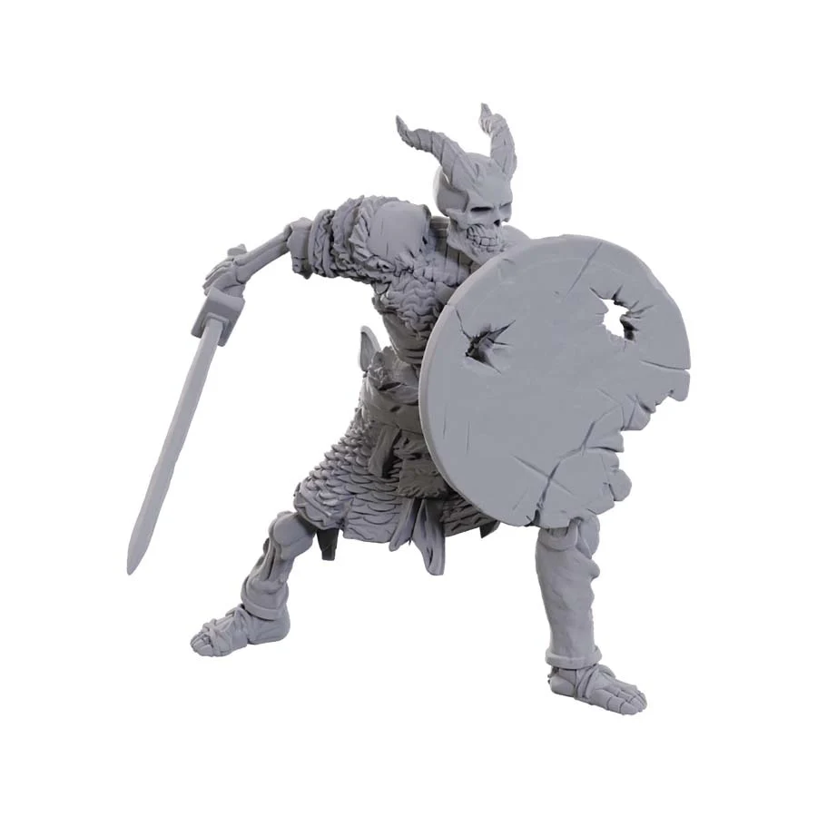 D&D Nolzur's Marvelous Miniatures: Tiefling Skeleton - Unpainted