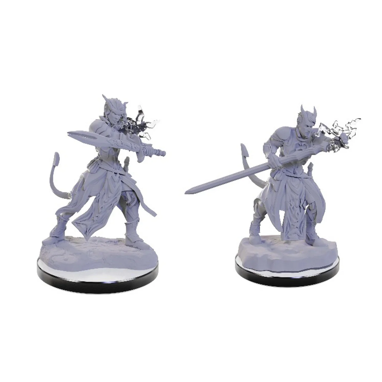 D&D Nolzur's Marvelous Miniatures - Tiefling Warlocks