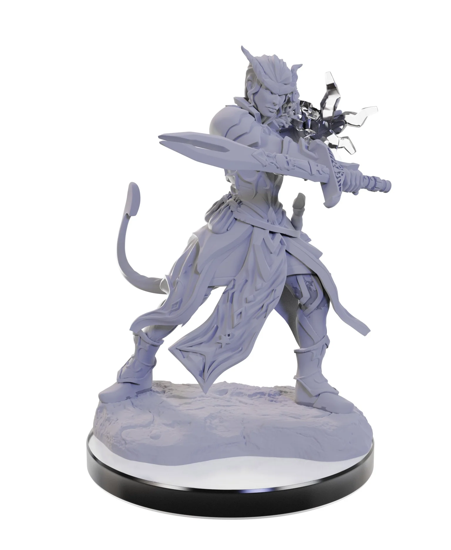 D&D Nolzur's Marvelous Miniatures - Tiefling Warlocks - Image 2