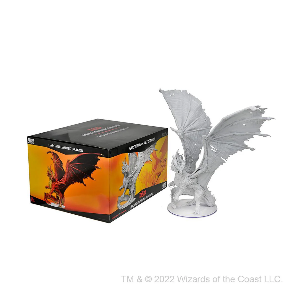 D&D Nolzur's Marvelous Miniatures: Adult Red Dragon - Unpainted