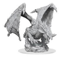 D&D Nolzur's Marvelous Miniatures: Young Blue Dragon W15 - Unpainted