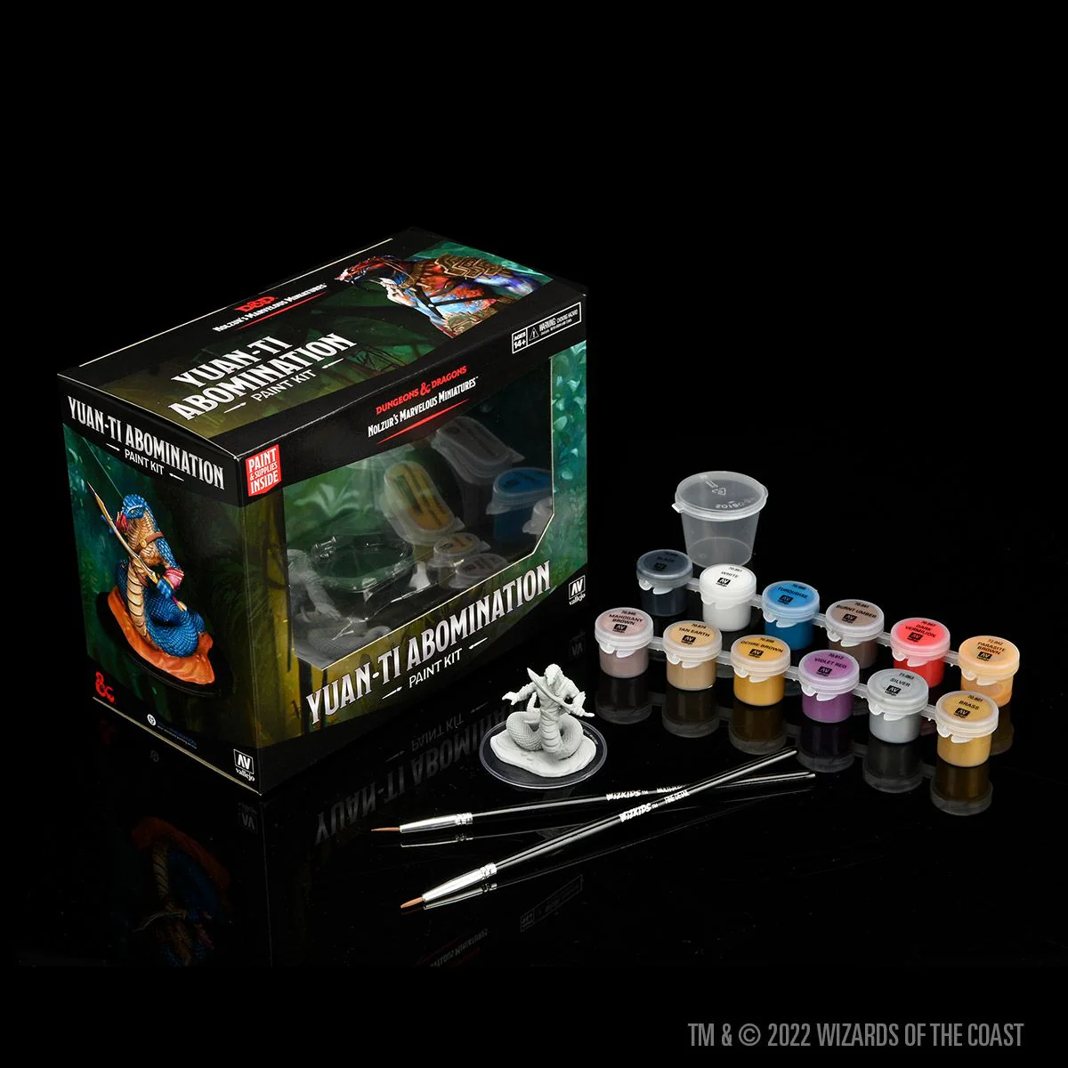 D&D Nolzur's Marvelous Miniatures: Yuan-Ti Abomination - Paint Kit - Image 3