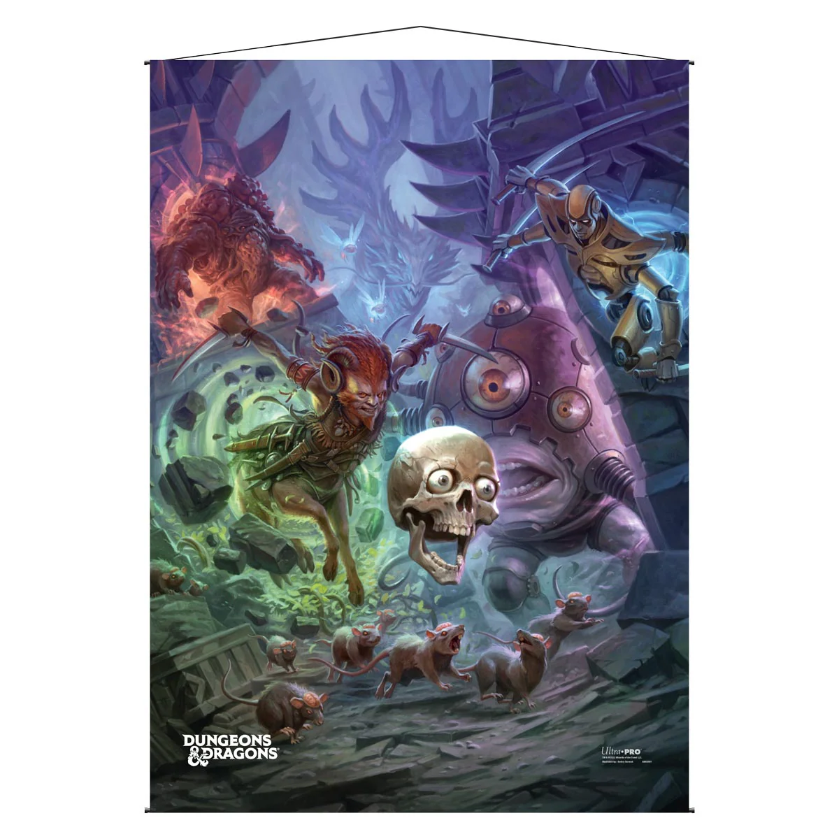 D&D: Wall Scrolls - Book Cover Series - Planescape: Adventures in the Multiverse V2