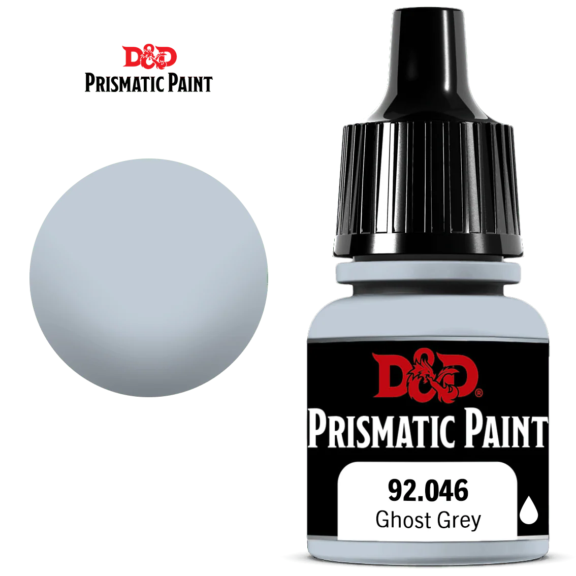 D&D WizKids Prismatic Paint: Base - Ghost Grey (92.046)