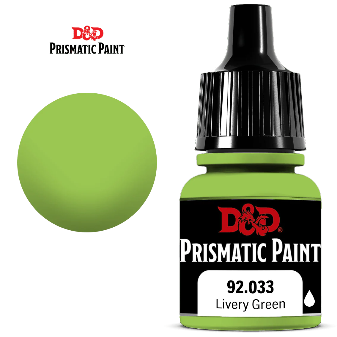 D&D WizKids Prismatic Paint: Base - Livery Green (92.033)