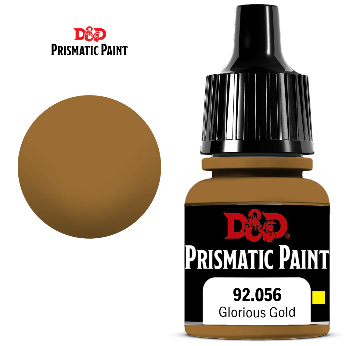 D&D WizKids Prismatic Paint: Metallic - Glorious Gold (92.056)