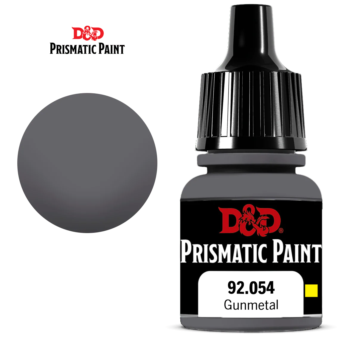D&D WizKids Prismatic Paint: Metallic - Gunmetal (92.054)