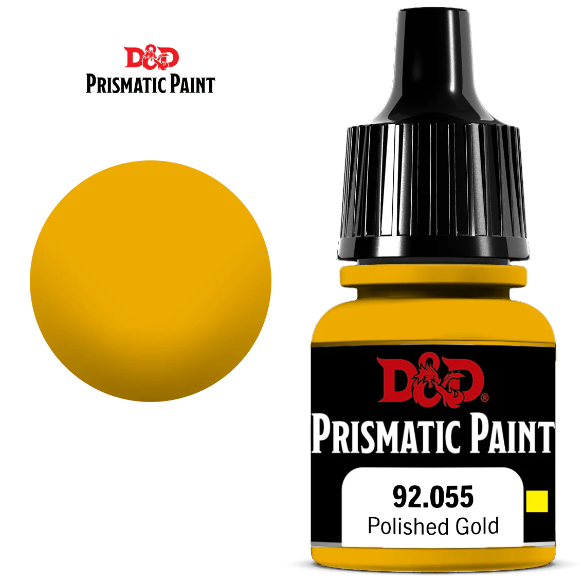 D&D WizKids Prismatic Paint: Metallic - Polished Gold (92.055)