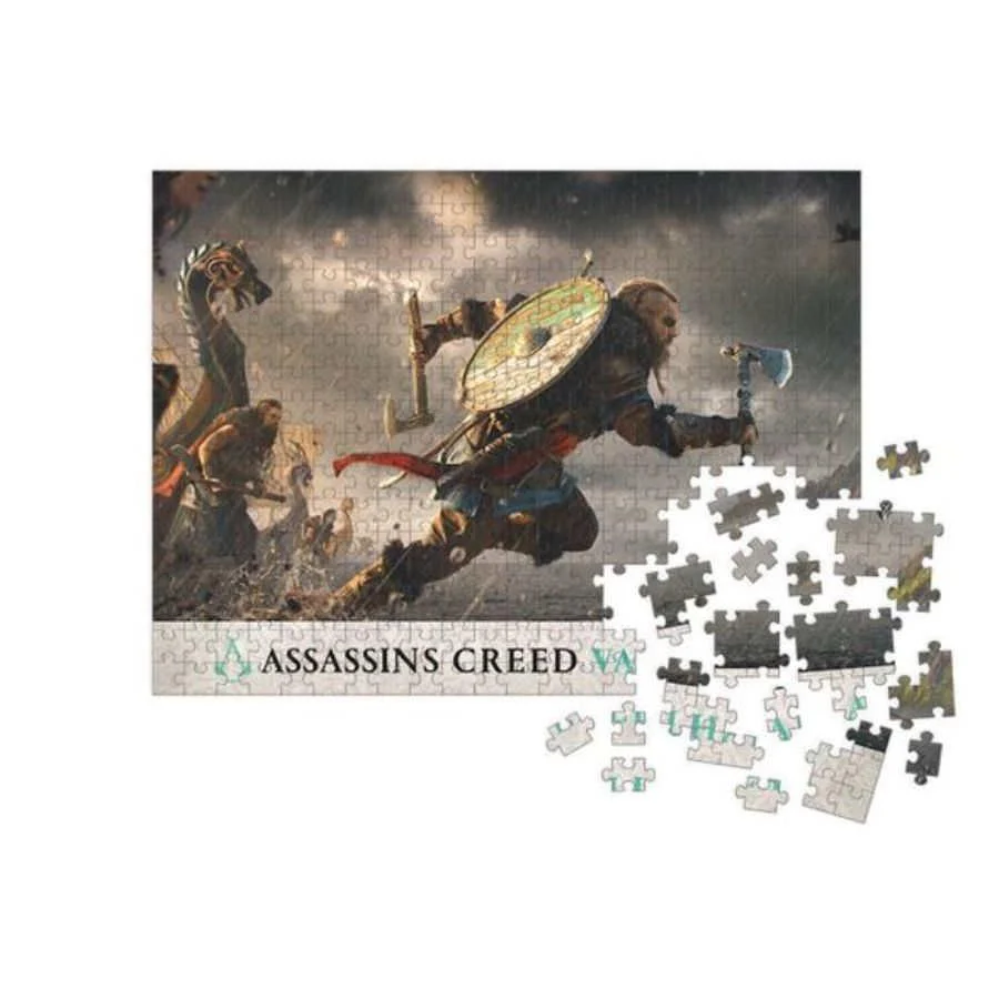 Dark Horse Puzzles: Assassin's Creed Valhalla - Fort Assault - 1000 Piece Puzzle