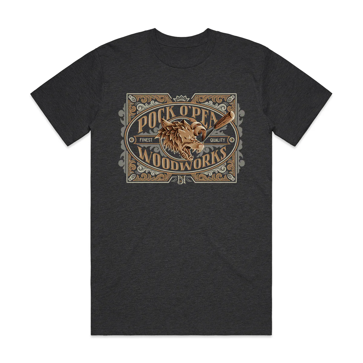 Darrington Press Guild: Chetney Pock O'Pea Woodworks T-Shirt - Medium - Image 2