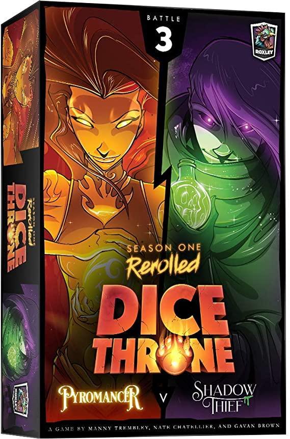 Dice Throne: Season One - ReRolled - Pyromancer vs Shadow Thief
