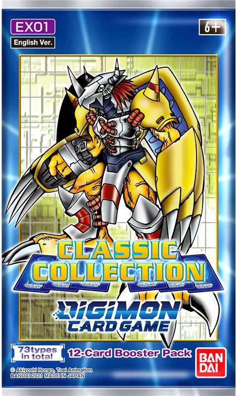 Digimon Card Game: Classic Collection Booster Pack [EX-01]