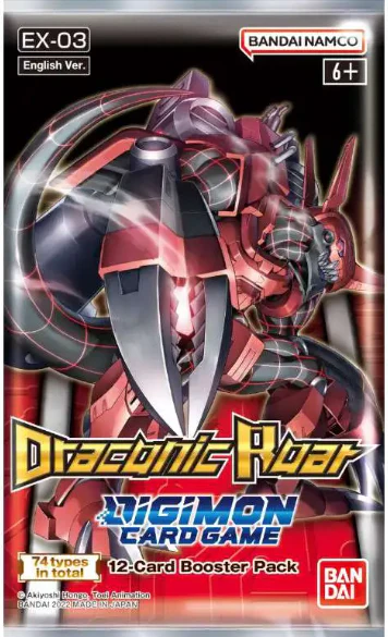 Digimon Card Game:  Draconic Roar - Booster Pack [EX-03]