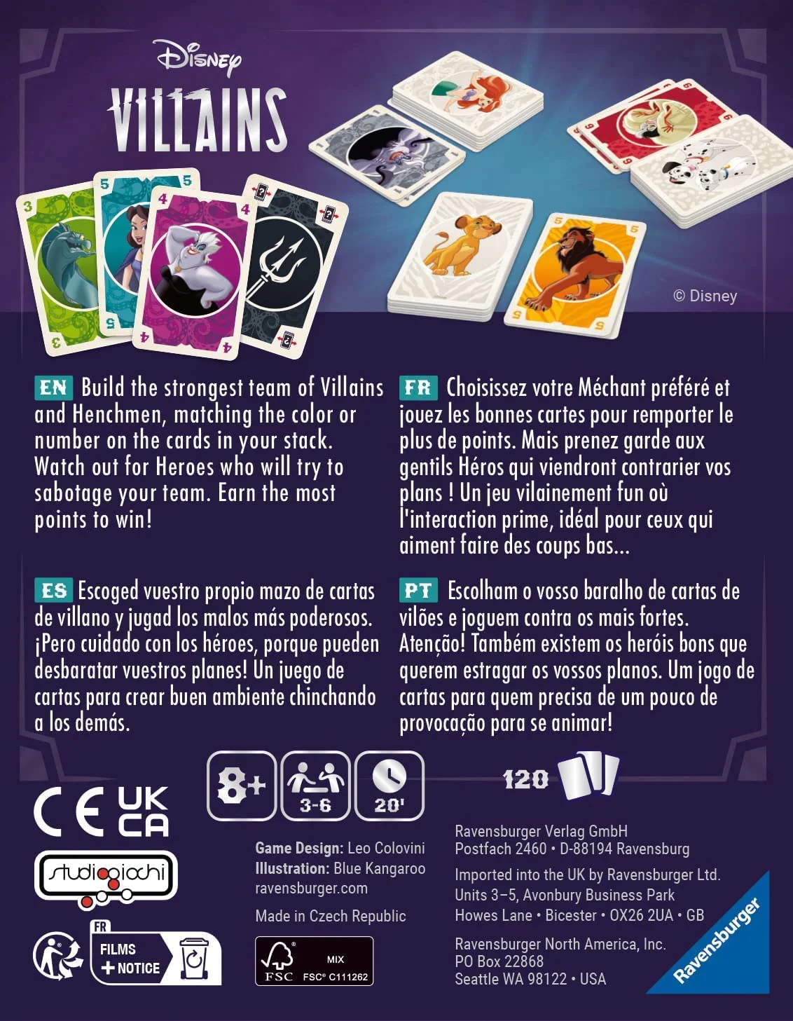 Disney Villains Card Game - Image 2