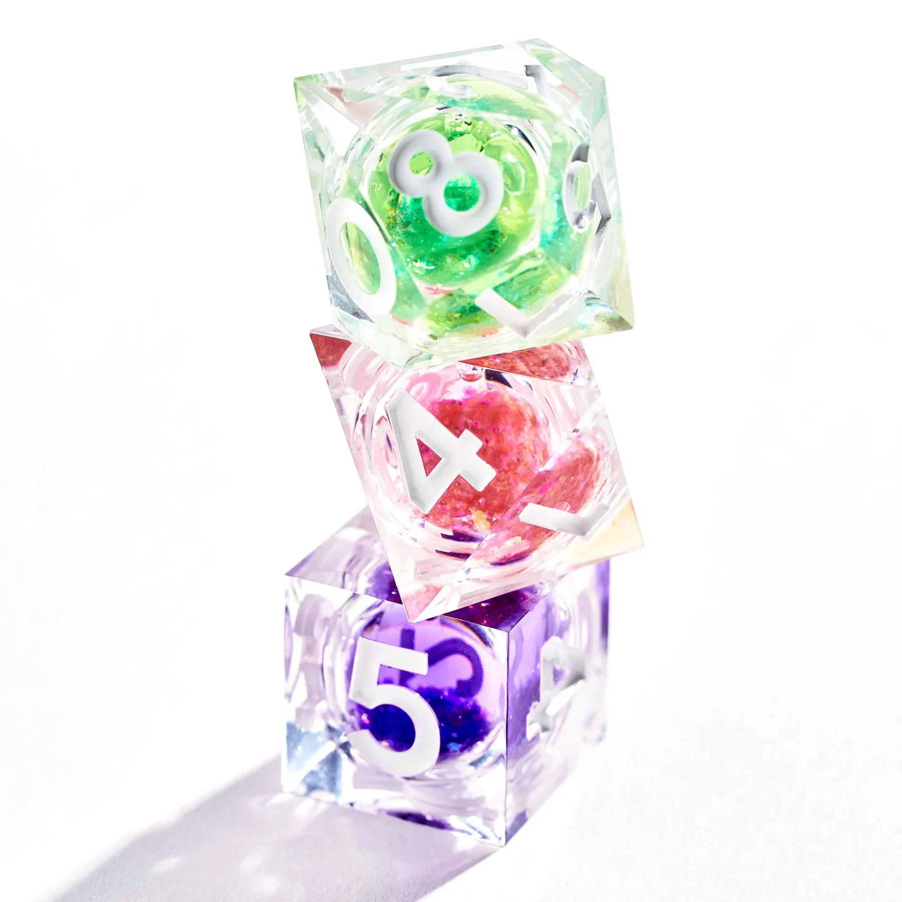 Dispel Dice: Chromatic Orb 7-Piece Liquid Core Dice Set - Image 4