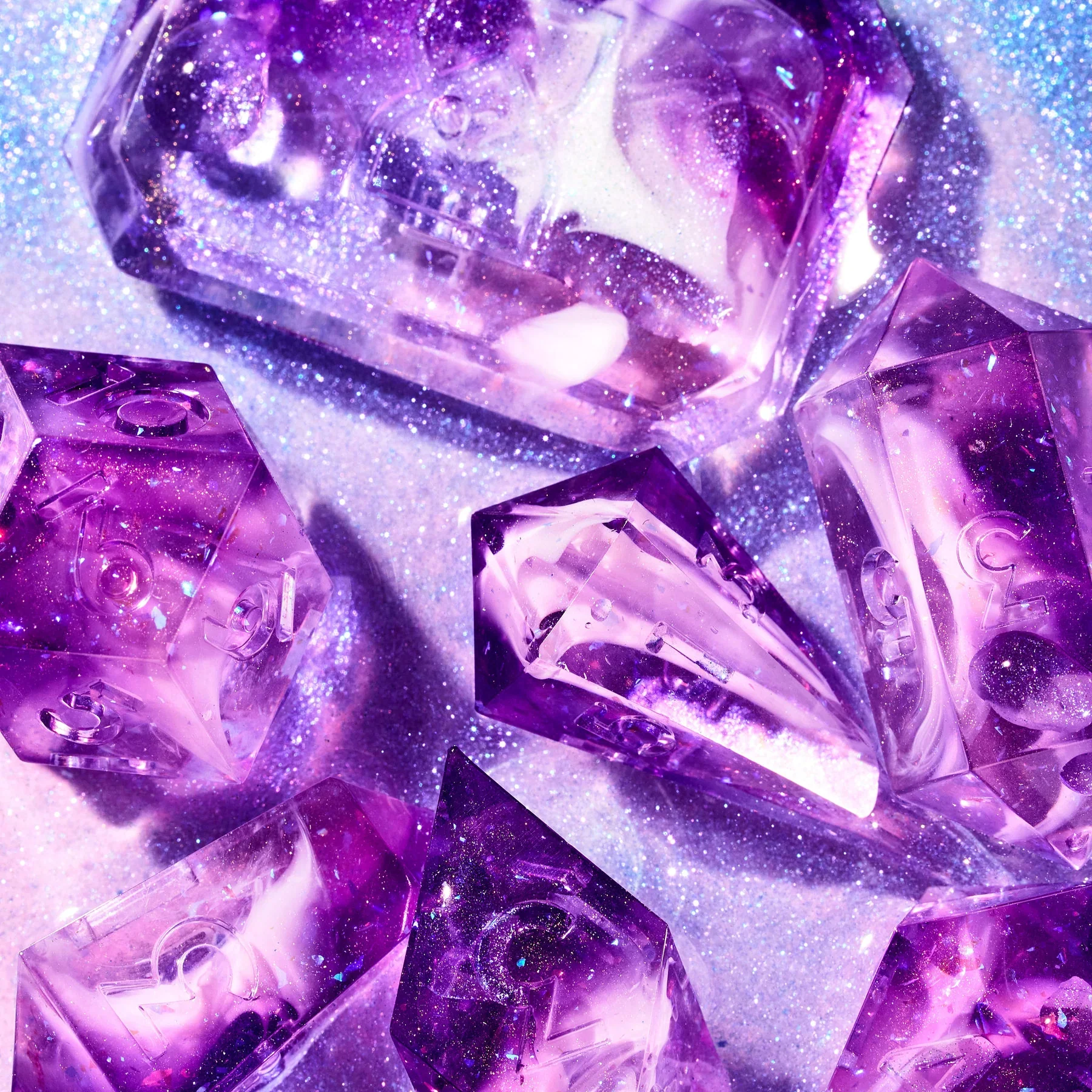 Dispel Dice: Elixer - 7-Piece Jewel Shaped Dice Set - Image 5