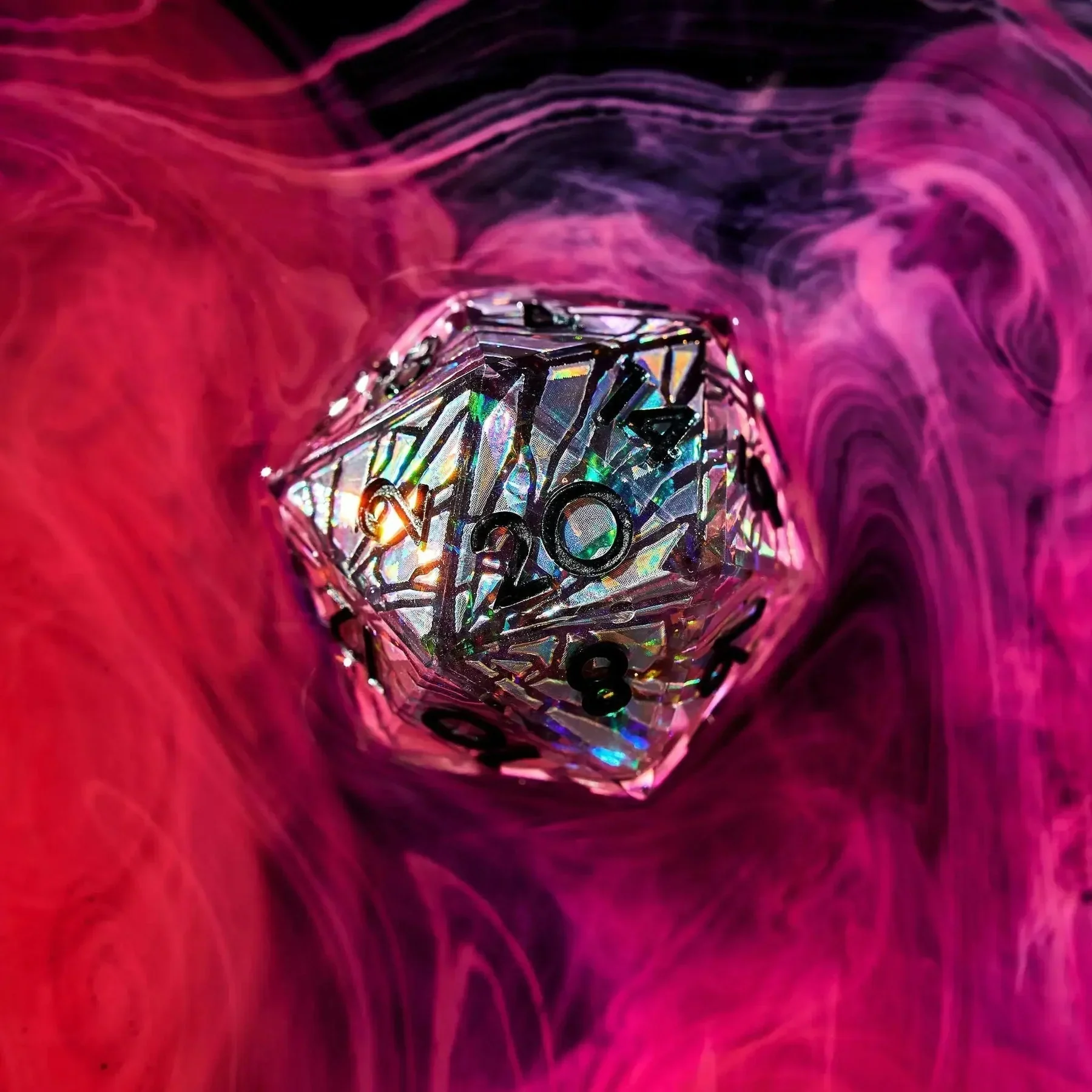 Dispel Dice: Heart of Glass 7-Piece Iconic Dice Set - Image 4