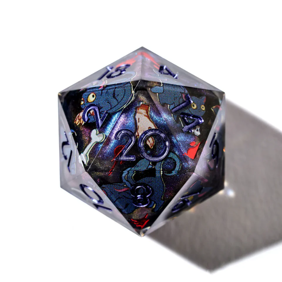 Dispel Dice: Tentacle Kitten 7-Piece Iconic Dice Set