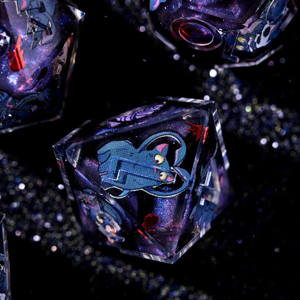 Dispel Dice: Tentacle Kitten 7-Piece Iconic Dice Set - Image 6