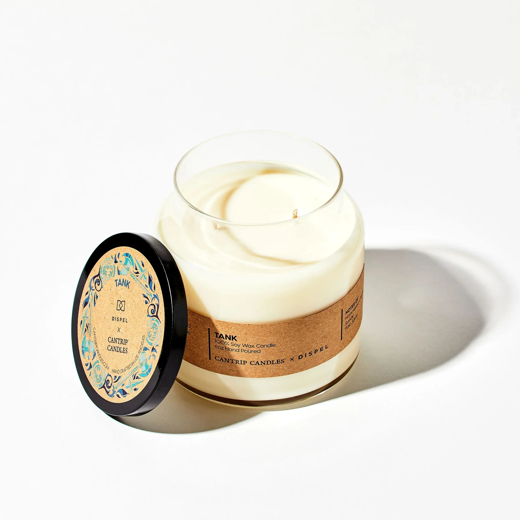 Dispel X Cantrip Candles: "Tank" Scented Soy Wax Candle - 16oz - Image 3