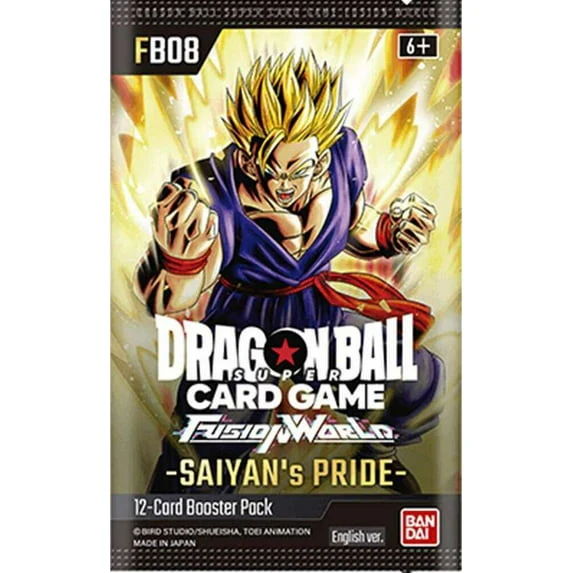 Dragon Ball Super TCG: Fusion World - Saiyan's Pride - Booster Pack (FB08)