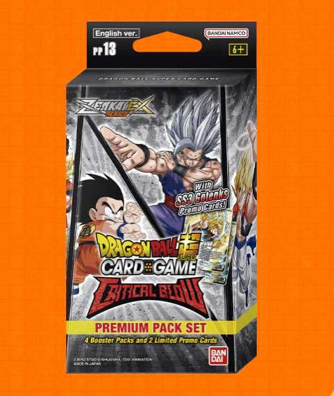 Dragon Ball Super TCG: Zenkai Series 5 - Critical Blow - Premium Pack Set [PP13]