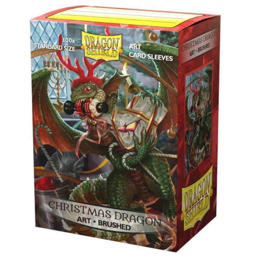 Dragon Shield: Art Deck Protector Sleeves - Standard Size '2020 Christmas Dragon' (100)
