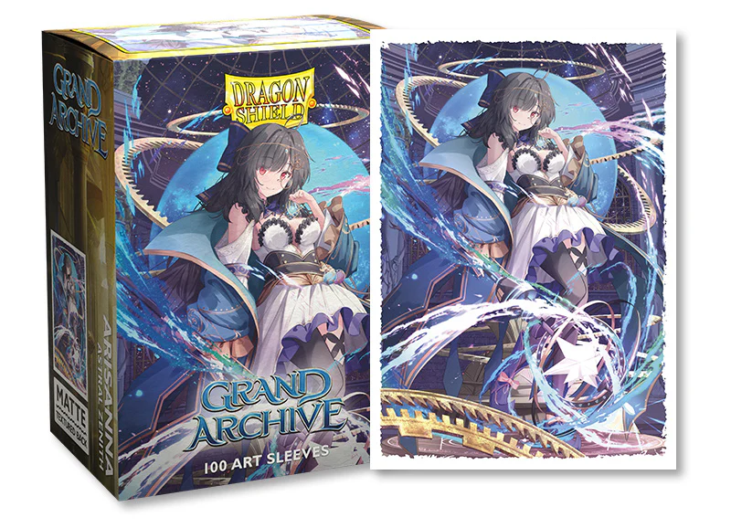 Dragon Shield: Art Deck Protector Sleeves - Standard Size Matte Grand Archive 'Arisanna ' (100)