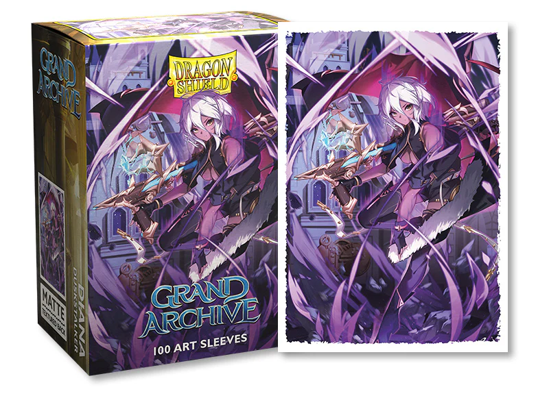 Dragon Shield: Art Deck Protector Sleeves - Standard Size Matte Grand Archive 'Diana' (100)