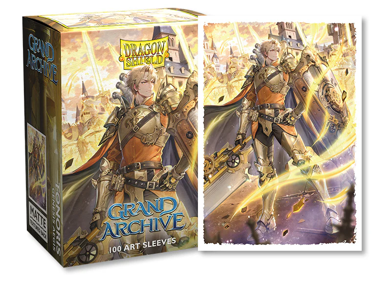 Dragon Shield: Art Deck Protector Sleeves - Standard Size Matte Grand Archive 'Tonoris' (100)