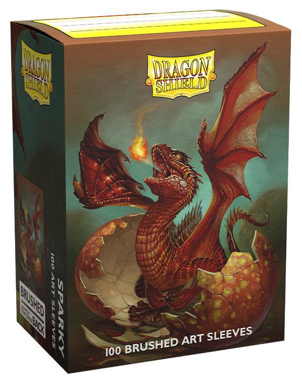 Dragon Shield: Art Deck Protector Sleeves - Standard Size 'Sparky' - Baby Dragon (100)