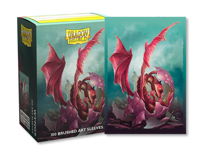 Dragon Shield: Art Deck Protector Sleeves - Standard Size 'Wyngs' - Baby Dragon (100)