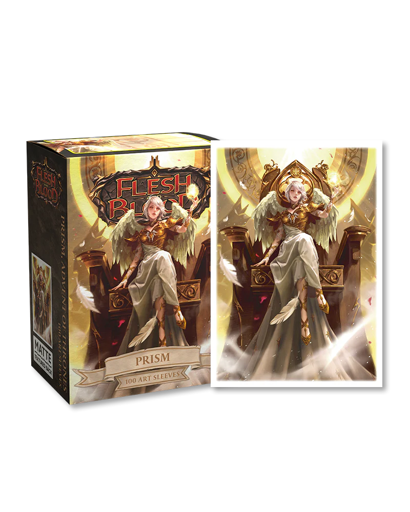Dragon Shield: Art Matte Deck Protector Sleeves - Flesh and Blood 'Prism Advent of Thrones' (100)