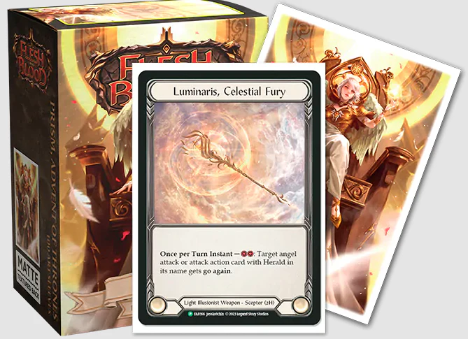 Dragon Shield: Art Matte Deck Protector Sleeves - Flesh and Blood 'Prism Advent of Thrones' (100) - Image 2