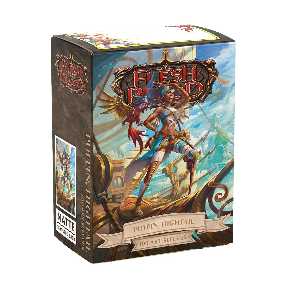 Dragon Shield: Art Matte Deck Protector Sleeves - Flesh and Blood 'Puffin, Hightail' (100)